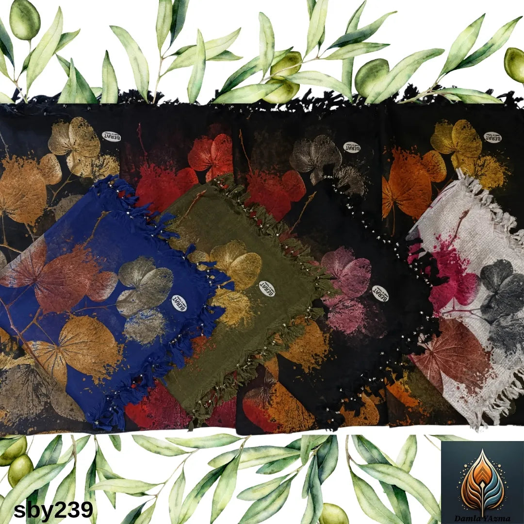 Sökme (çekme) boncuklu yazma batik desen